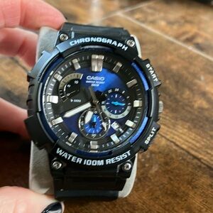 Casio chronograph watch